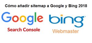 como añadir sitemap google 2018