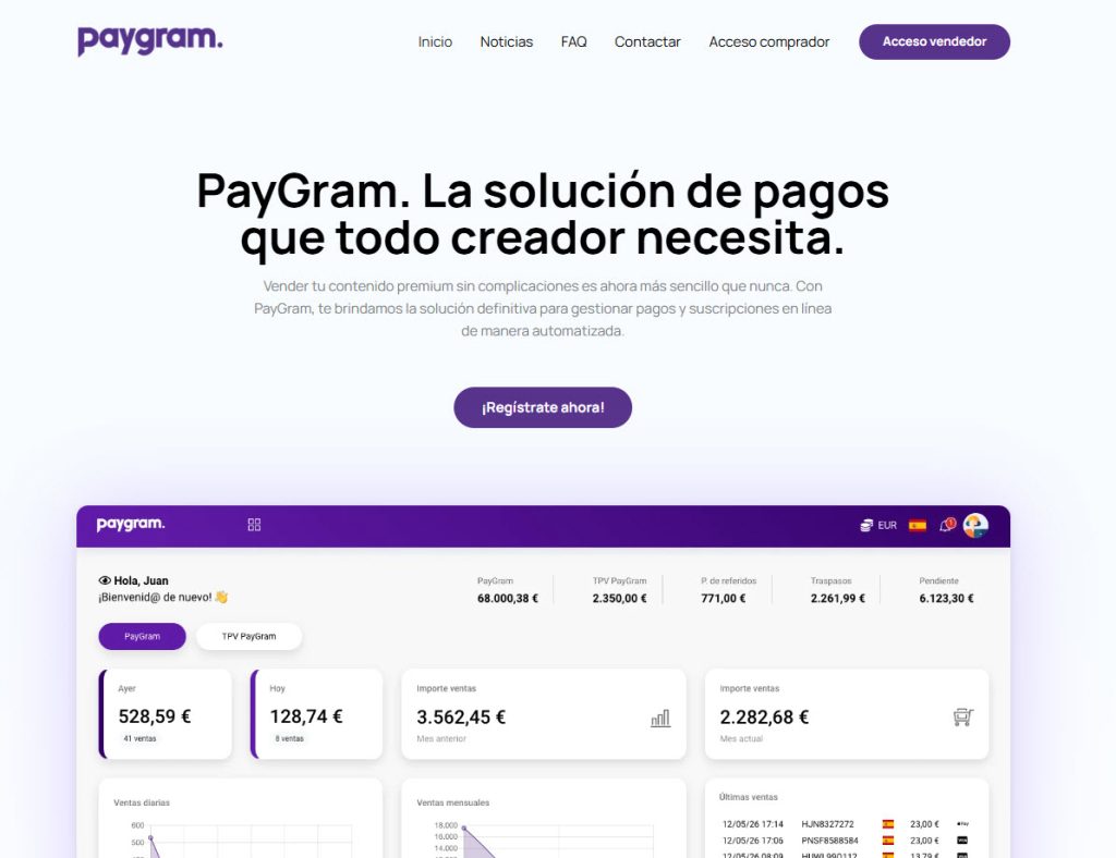 pasarela de pagos para creadores digitales