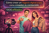 Cómo crear un negocio digital propio como creador de contenido o afiliado